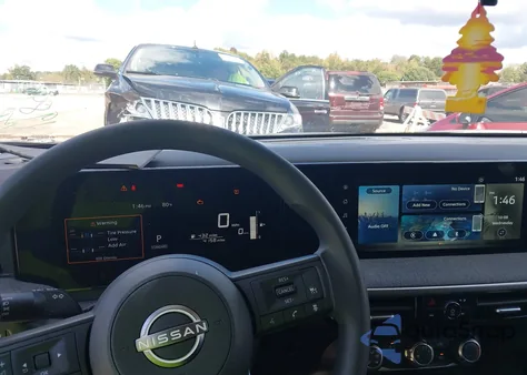 2025 Nissan Kicks Sv Fwd from USA, damaged, VIN 3N8AP6CA4SL357697